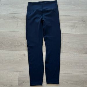 Lululemon Instill high rise leggings - Size 6 - Navy Blue